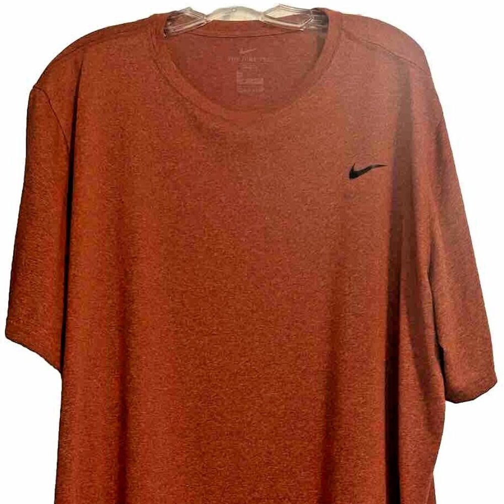 Nike Men's Dri-Fit 3XL Burnt Orange With Black Logo Pre-owned